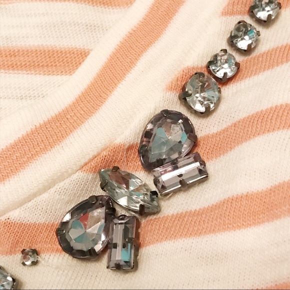 J. Crew Embellished T-shirt - Picture 5 of 5